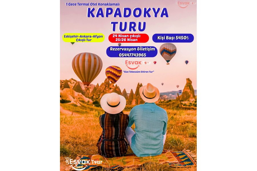 Hayal Gibi 1 Gece Konaklamalı Kapadokya - Konya Turu 